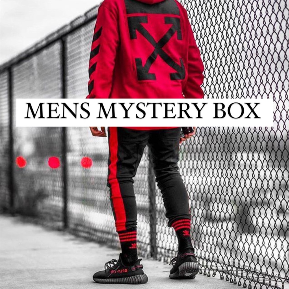 - 1 $ 5lb MENS WEAR Mystery Box *NEW*